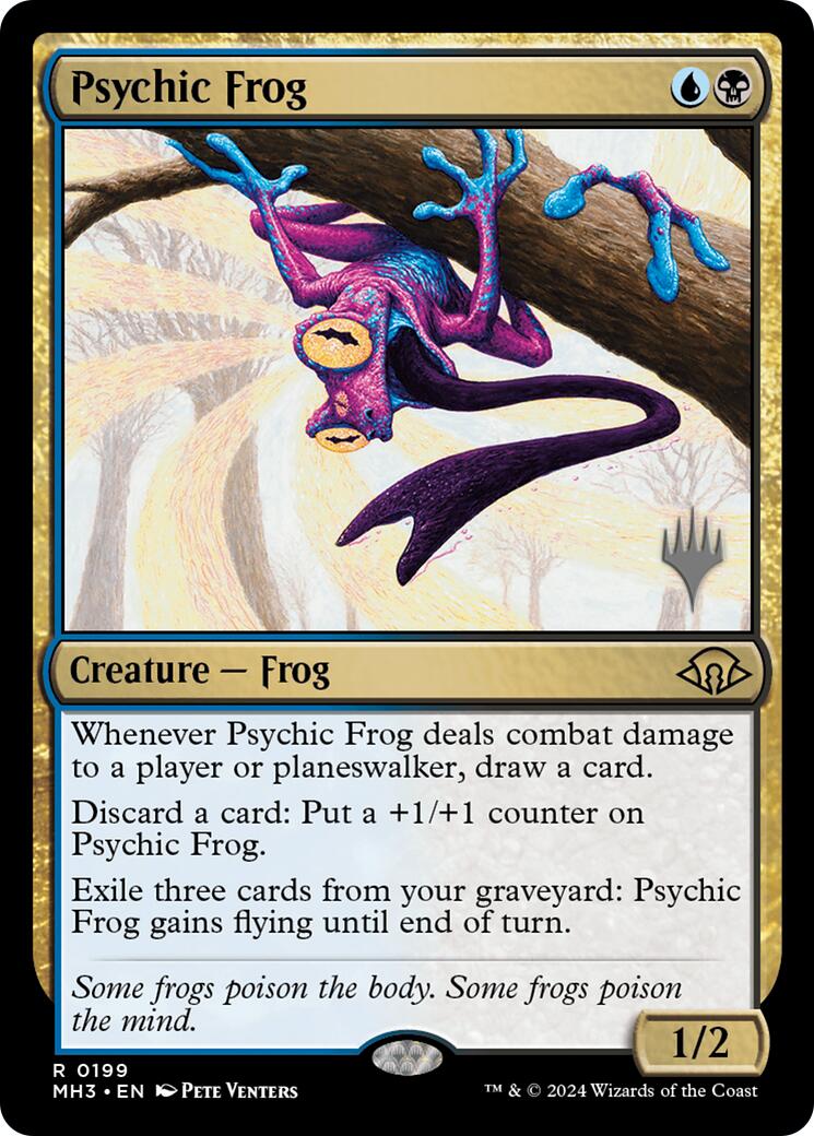 Psychic Frog [Edge of Eternities Promo Pack] | Exor Games Summserside