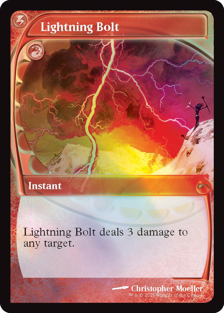 Lightning Bolt (Retro Frame) [Secret Lair Drop Series] | Exor Games Summserside