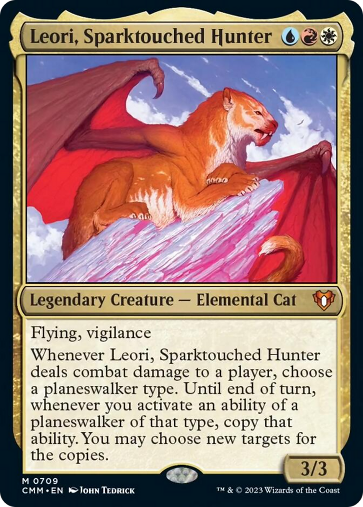 Leori, Sparktouched Hunter [Commander Masters] | Exor Games Summserside