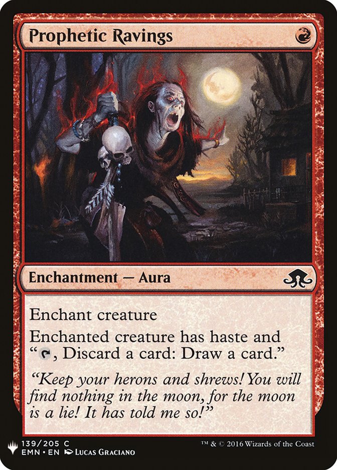 Prophetic Ravings [Mystery Booster] | Exor Games Summserside