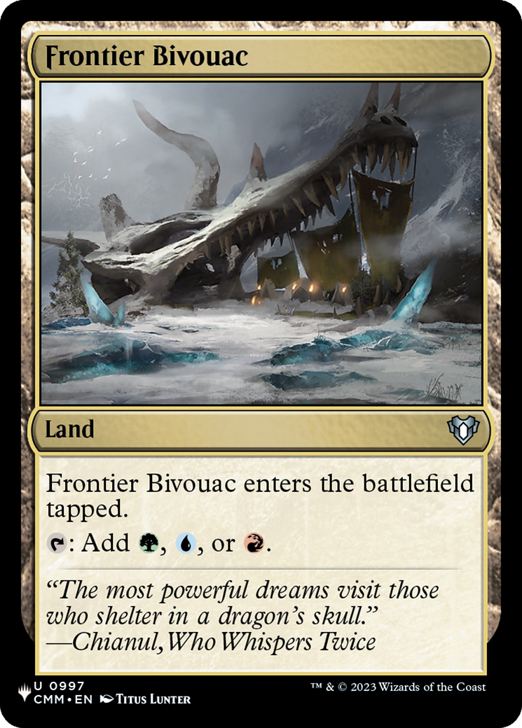 Frontier Bivouac (CMM) [The List] | Exor Games Summserside