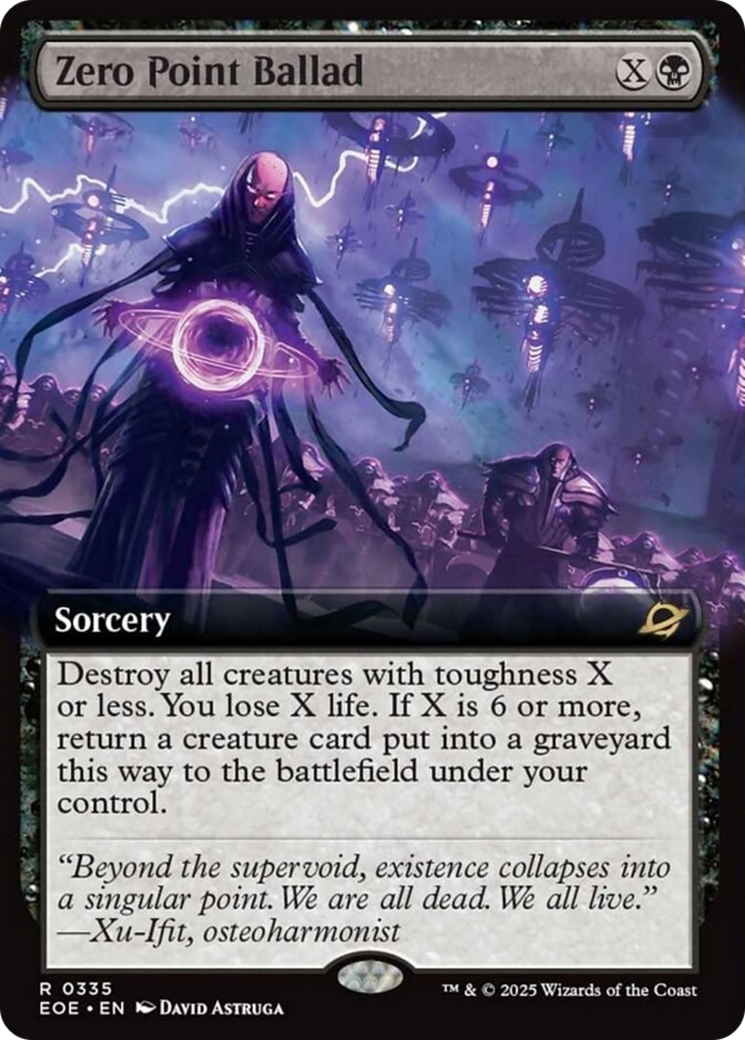Zero Point Ballad (Extended Art) [Edge of Eternities] | Exor Games Summserside