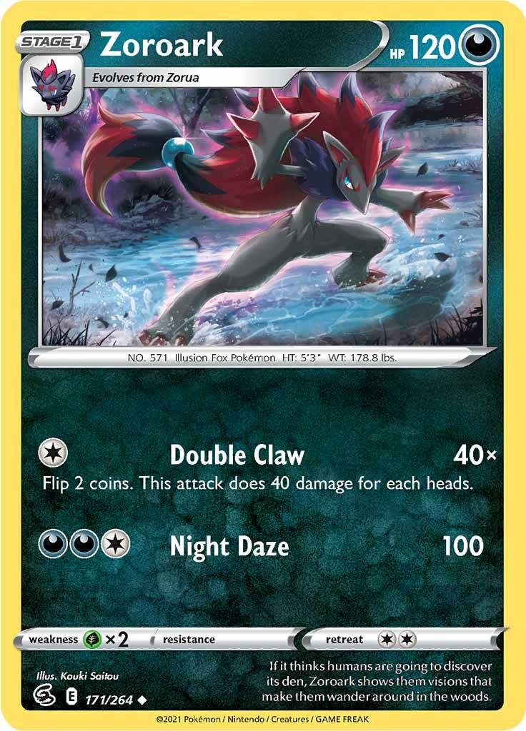 Zoroark (171/264) [Sword & Shield: Fusion Strike] | Exor Games Summserside