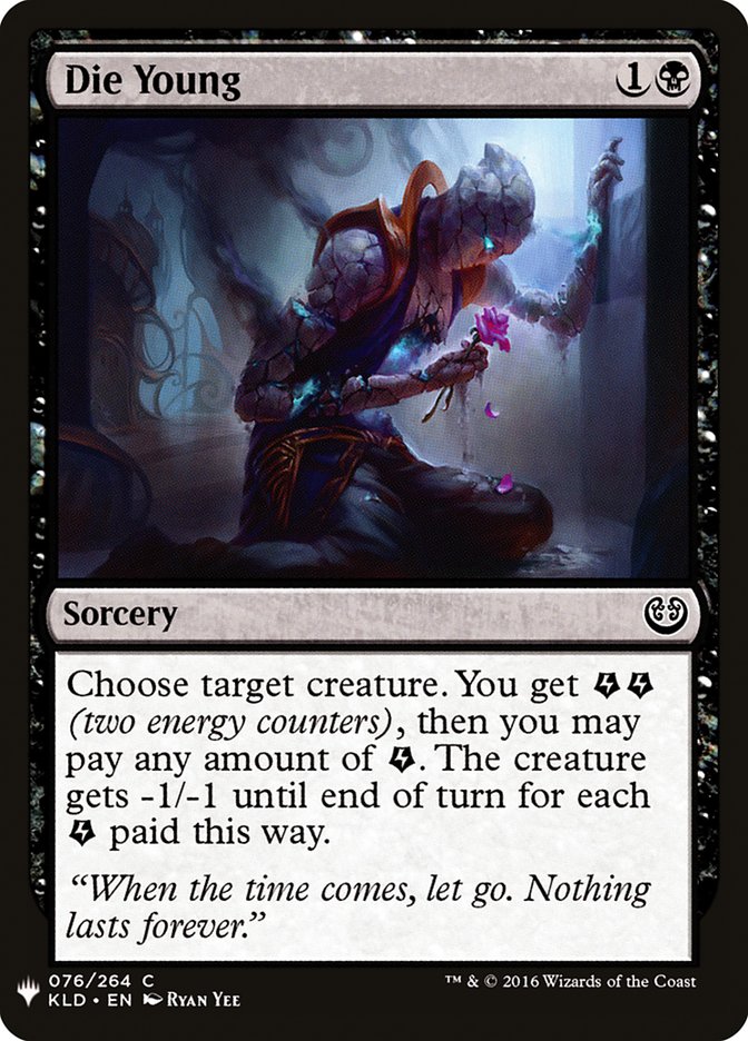 Die Young [Mystery Booster] | Exor Games Summserside