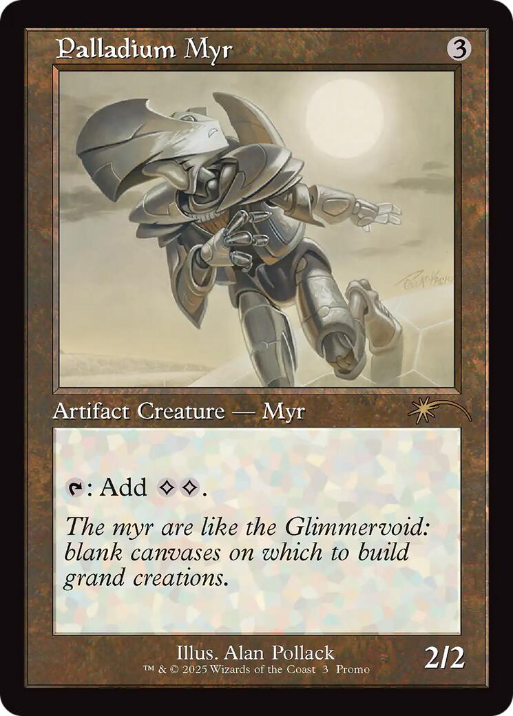 Palladium Myr (Retro Frame) [Standard Showdown Promos] | Exor Games Summserside