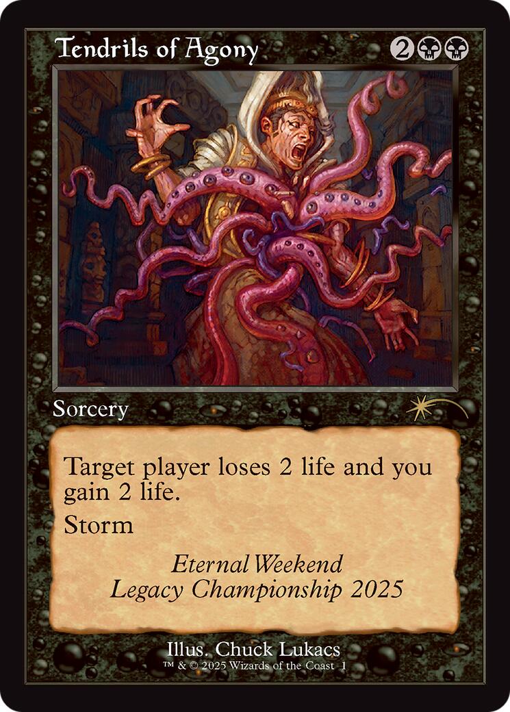 Tendrils of Agony (Retro Frame) (Eternal Weekend 2025 Promo) [Eternal Weekend] | Exor Games Summserside