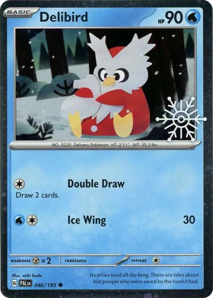 Delibird (046/193) (Holiday Calendar) [Miscellaneous Cards] | Exor Games Summserside