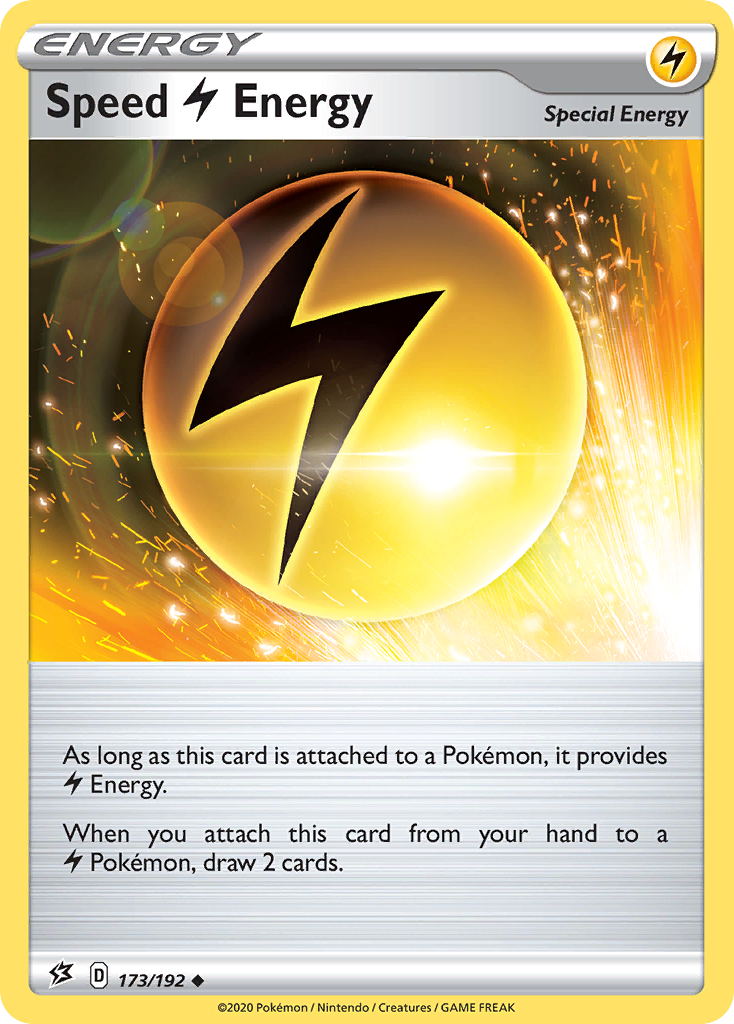 Speed Lightning Energy (173/192) [Sword & Shield: Rebel Clash] | Exor Games Summserside