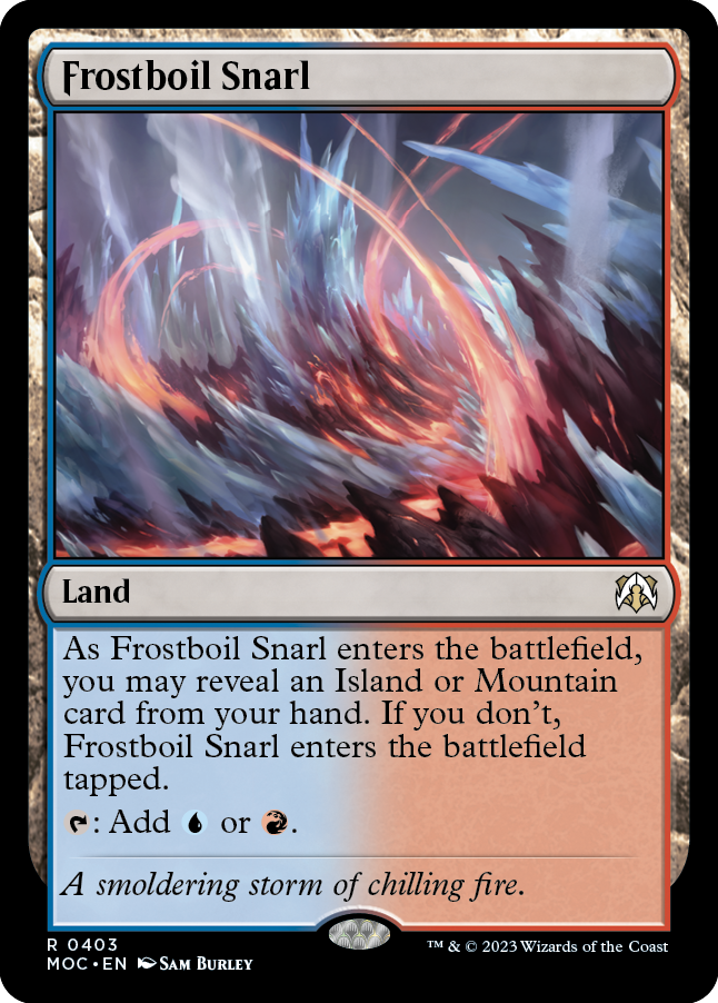 Frostboil Snarl [March of the Machine Commander] | Exor Games Summserside