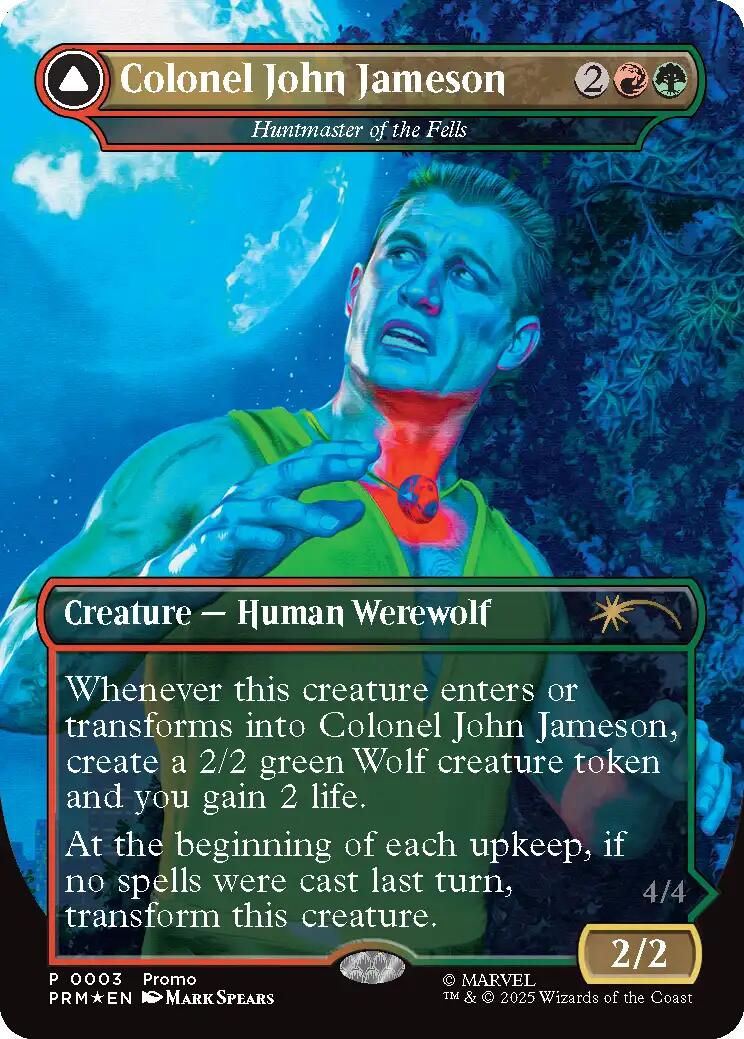 Colonel John Jameson - Huntmaster of the Fells (Borderless) [Media Promos] | Exor Games Summserside
