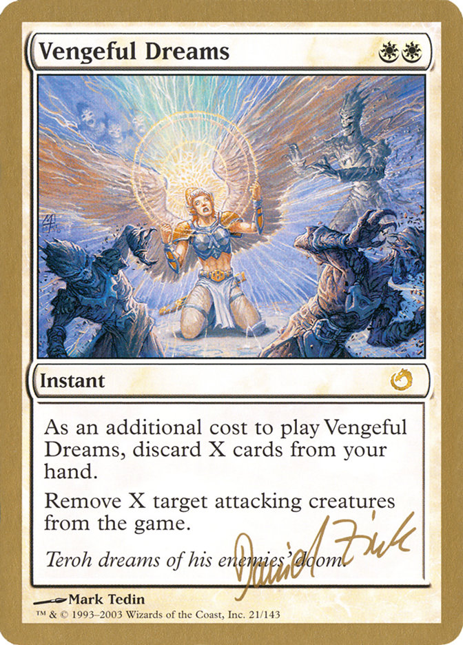 Vengeful Dreams (Daniel Zink) [World Championship Decks 2003] | Exor Games Summserside