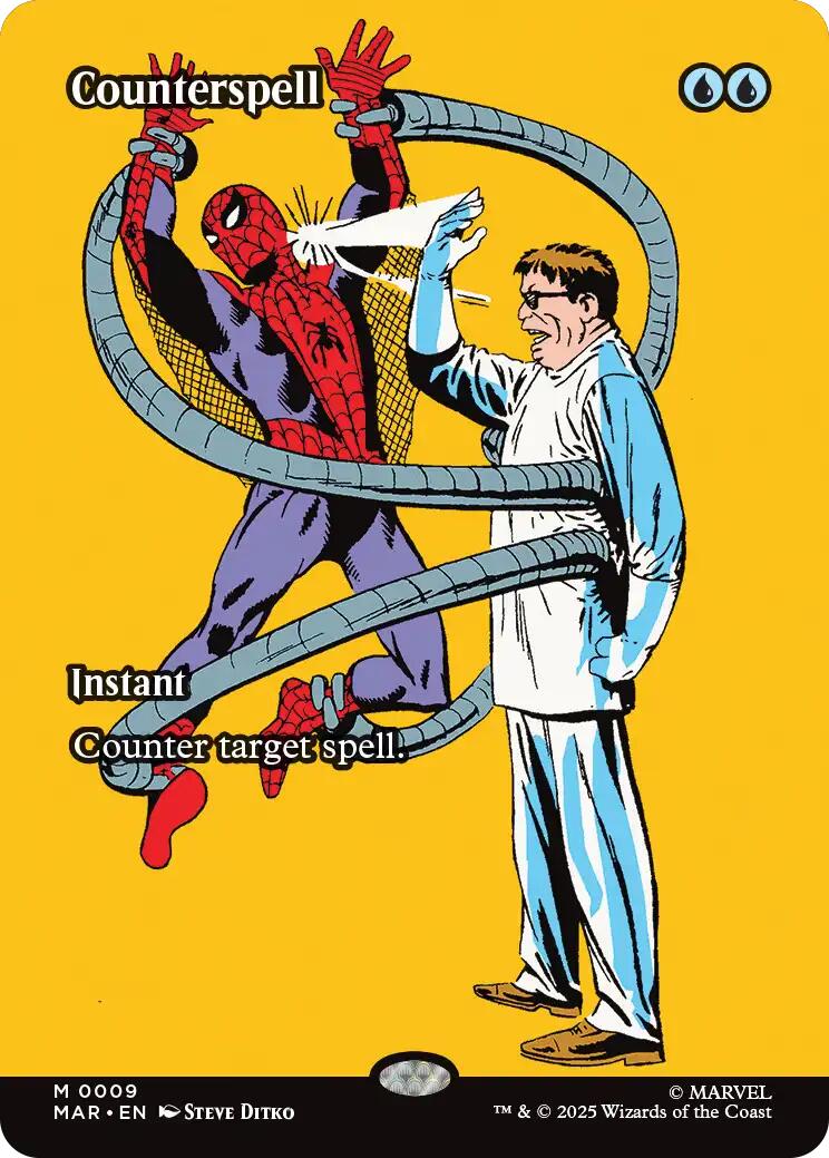 Counterspell (Borderless) [Marvel's Spider-Man: Eternal-Legal] | Exor Games Summserside