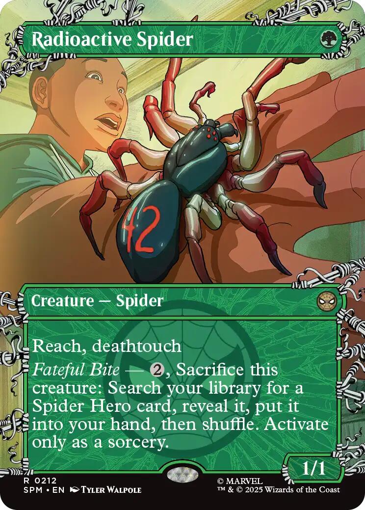 Radioactive Spider (Borderless) [Marvel's Spider-Man] | Exor Games Summserside