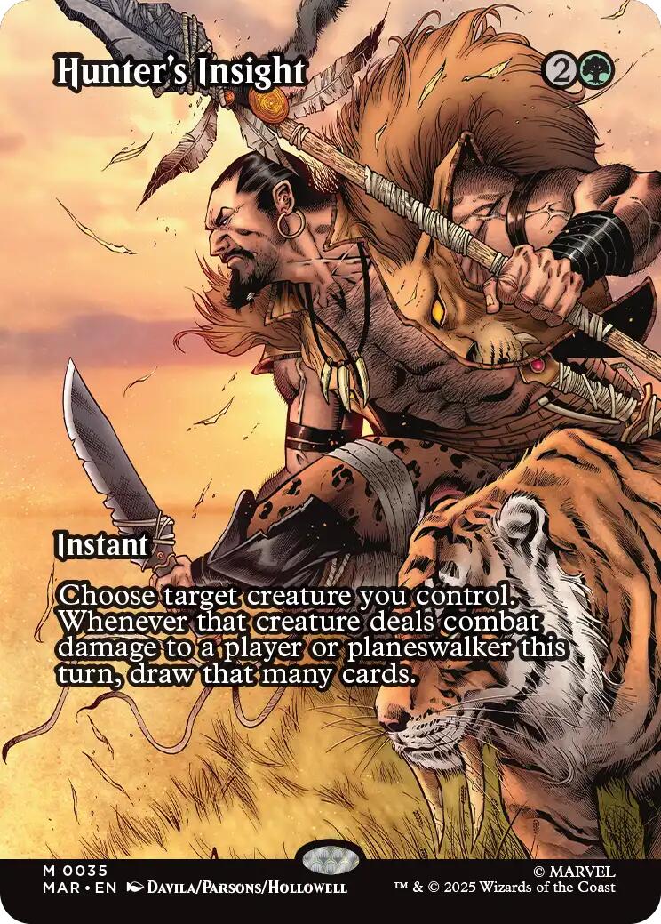Hunter's Insight (Borderless) [Marvel's Spider-Man: Eternal-Legal] | Exor Games Summserside
