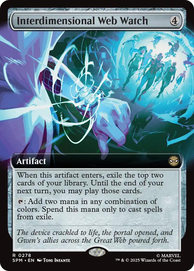 Interdimensional Web Watch (Extended Art) [Marvel's Spider-Man] | Exor Games Summserside