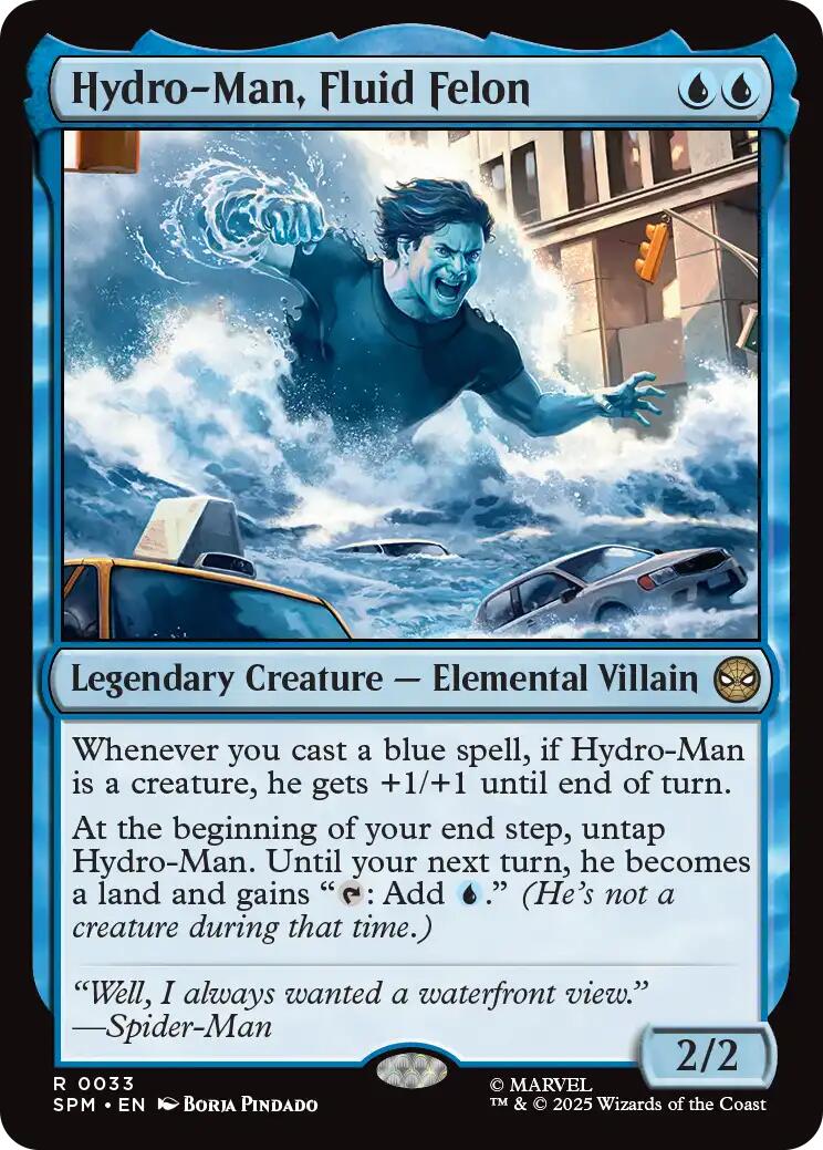 Hydro-Man, Fluid Felon [Marvel's Spider-Man] | Exor Games Summserside