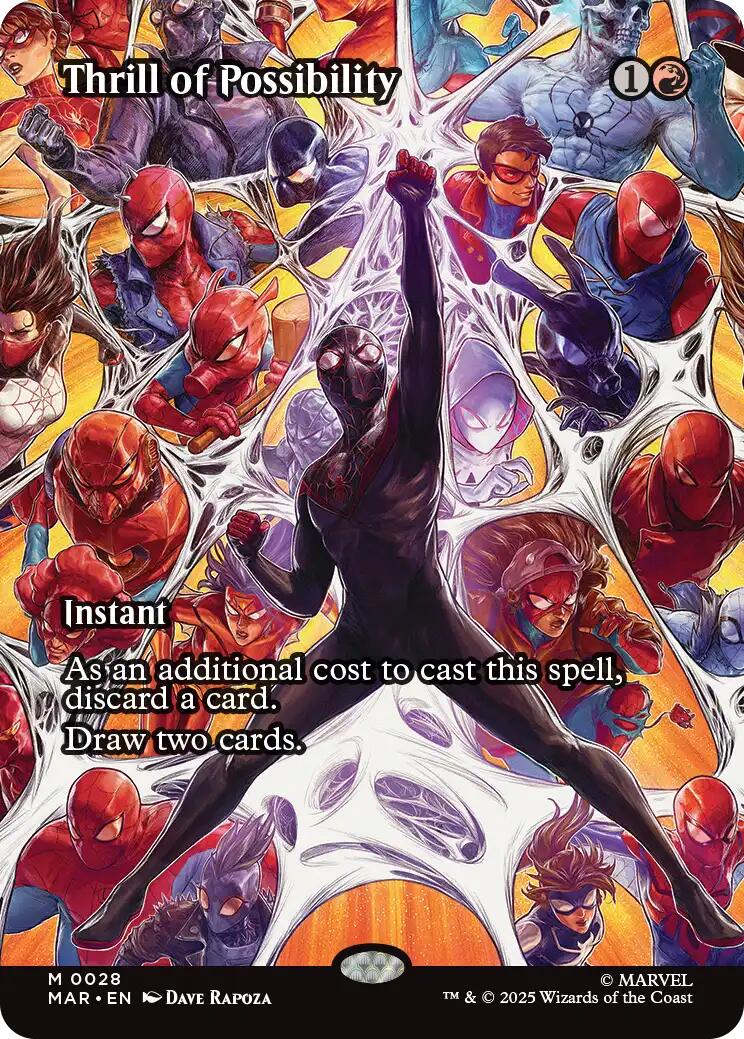Thrill of Possibility (Borderless) [Marvel's Spider-Man: Eternal-Legal] | Exor Games Summserside