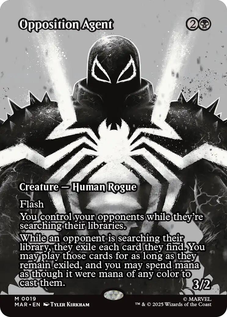 Opposition Agent (Borderless) [Marvel's Spider-Man: Eternal-Legal] | Exor Games Summserside