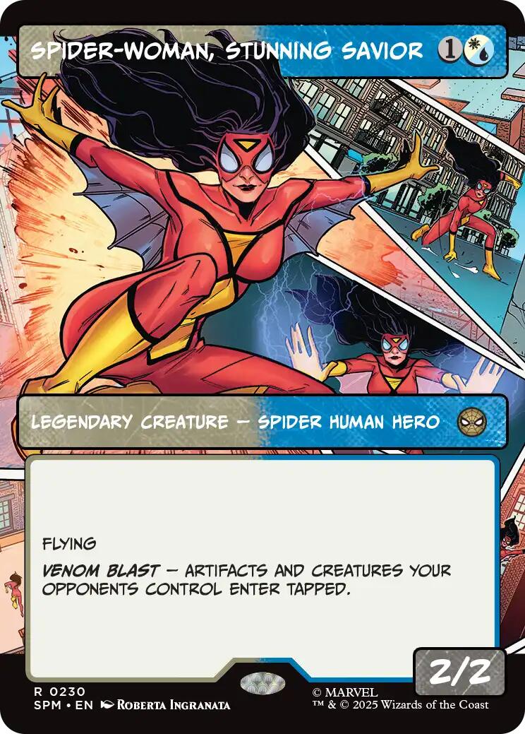 Spider-Woman, Stunning Savior (Borderless) [Marvel's Spider-Man] | Exor Games Summserside