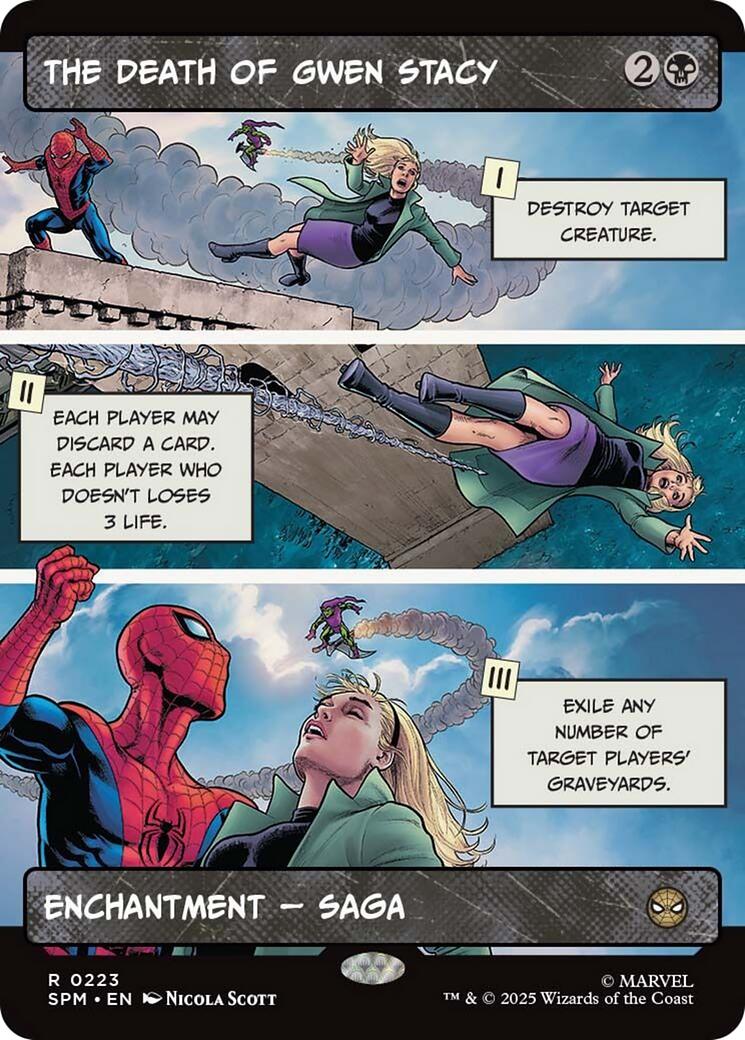 The Death of Gwen Stacy (Borderless) [Marvel's Spider-Man] | Exor Games Summserside