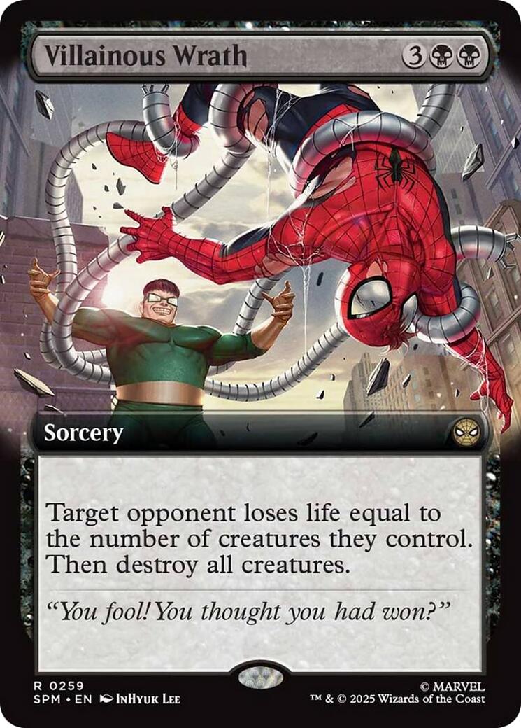 Villainous Wrath (Extended Art) [Marvel's Spider-Man] | Exor Games Summserside