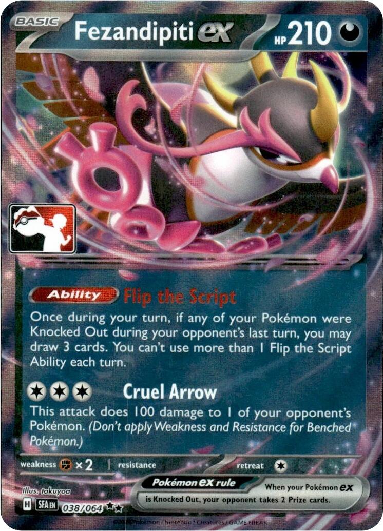 Fezandipiti ex (038/064) [Prize Pack Series Seven] | Exor Games Summserside