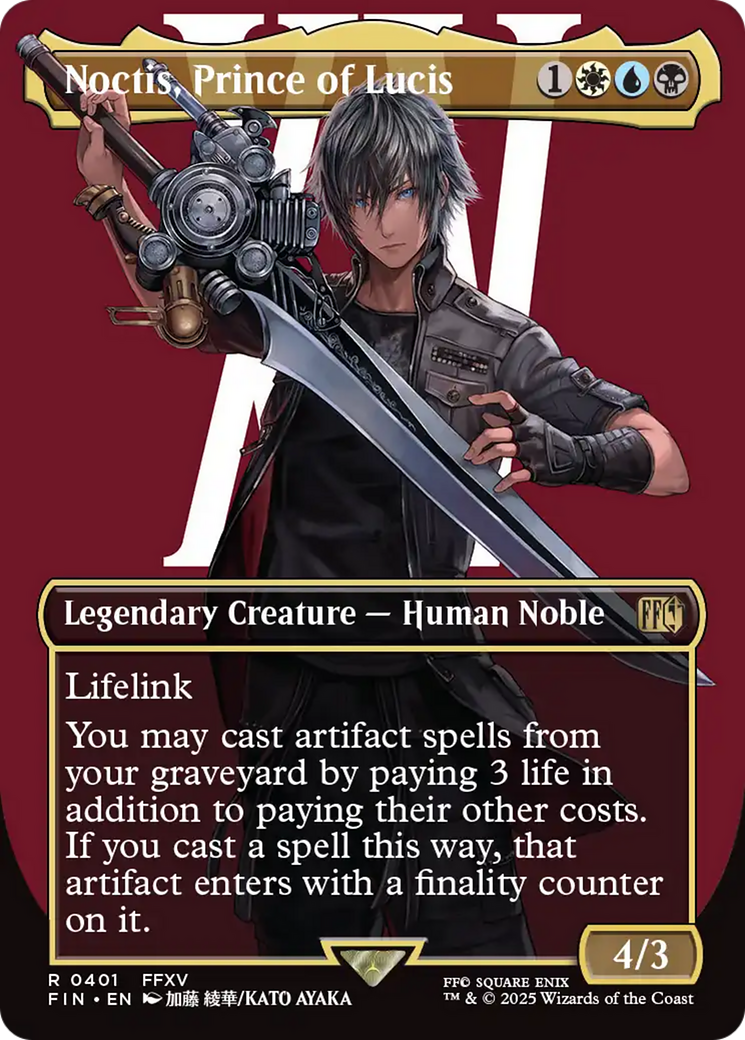 Noctis, Prince of Lucis (Borderless) [FINAL FANTASY] | Exor Games Summserside