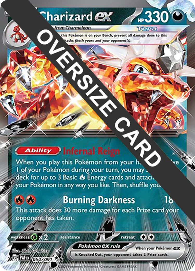Charizard ex (054/091) (Jumbo Card) [Miscellaneous Cards] | Exor Games Summserside