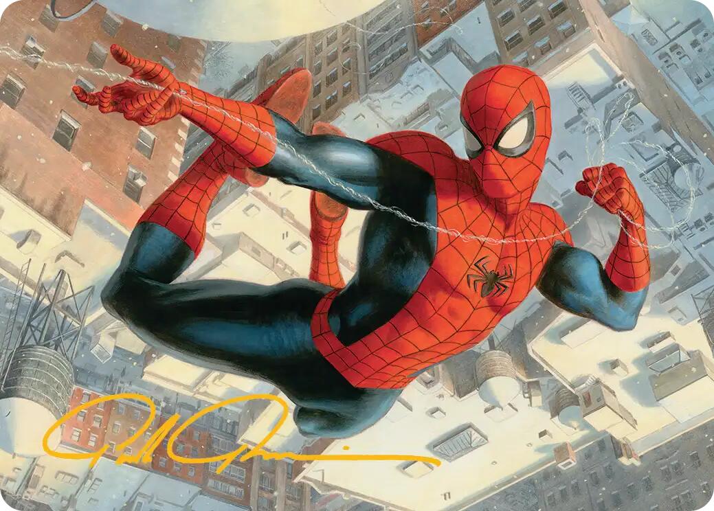 Spider-Man, Peter Parker Art Card (Gold-Stamped Signature) [Marvel's Spider-Man Art Series] | Exor Games Summserside