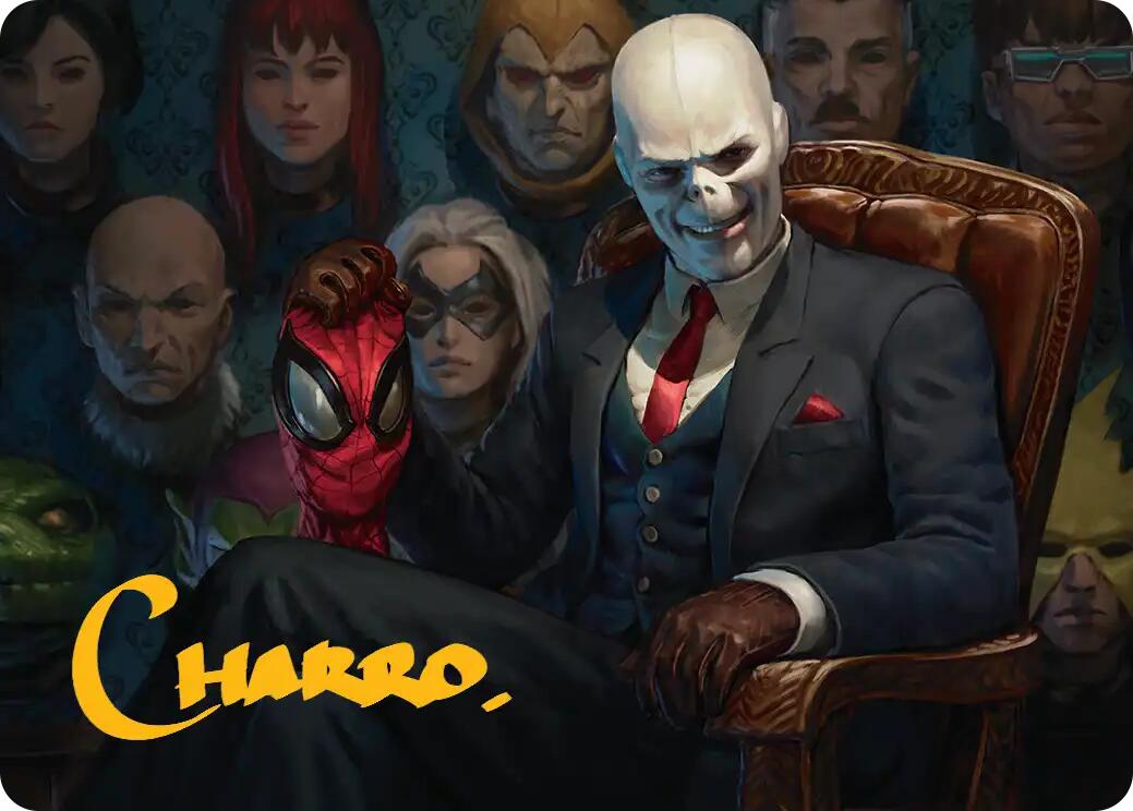 Chameleon, Master of Disguise Art Card (Gold-Stamped Signature) [Marvel's Spider-Man Art Series] | Exor Games Summserside