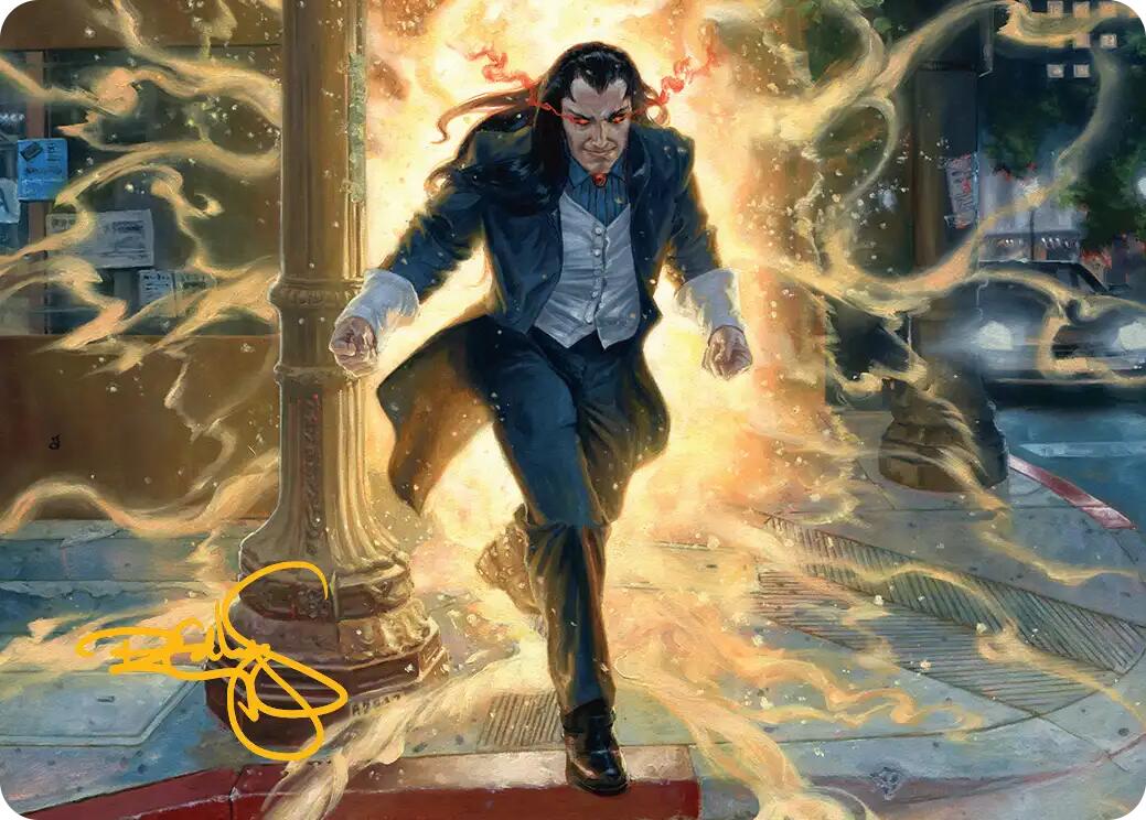 Morlun, Devourer of Spiders Art Card (Gold-Stamped Signature) [Marvel's Spider-Man Art Series] | Exor Games Summserside