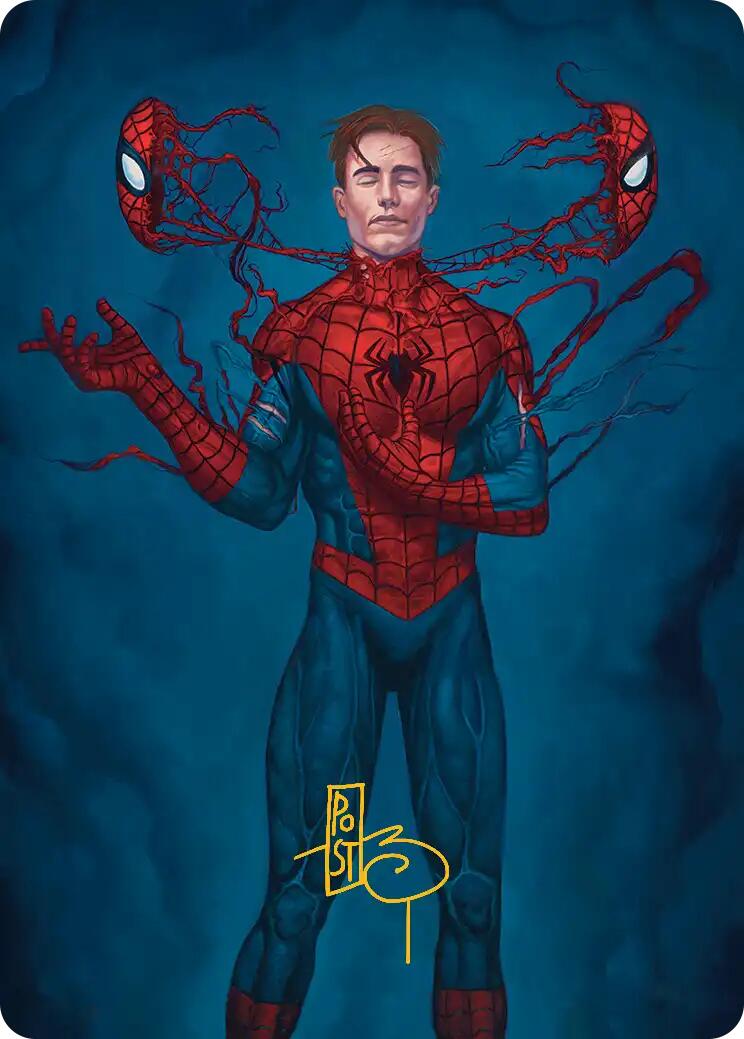 Secret Identity Art Card (Gold-Stamped Signature) [Marvel's Spider-Man Art Series] | Exor Games Summserside