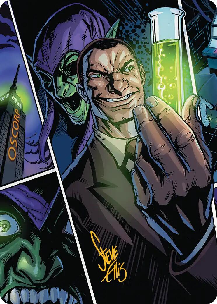 Norman Osborn Art Card (Gold-Stamped Signature) [Marvel's Spider-Man Art Series] | Exor Games Summserside