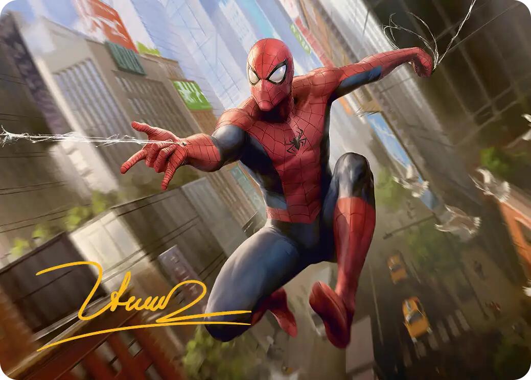Amazing Spider-Man Art Card (24/54) (Gold-Stamped Signature) [Marvel's Spider-Man Art Series] | Exor Games Summserside