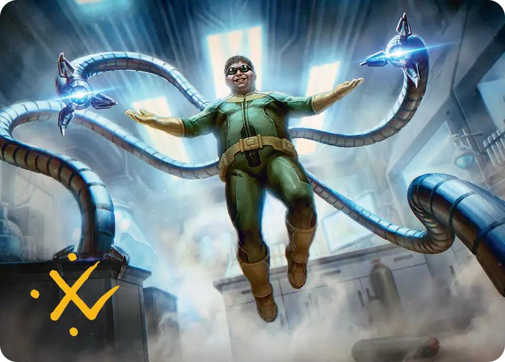 Doctor Octopus, Master Planner Art Card (25/54) (Gold-Stamped Signature) [Marvel's Spider-Man Art Series] | Exor Games Summserside