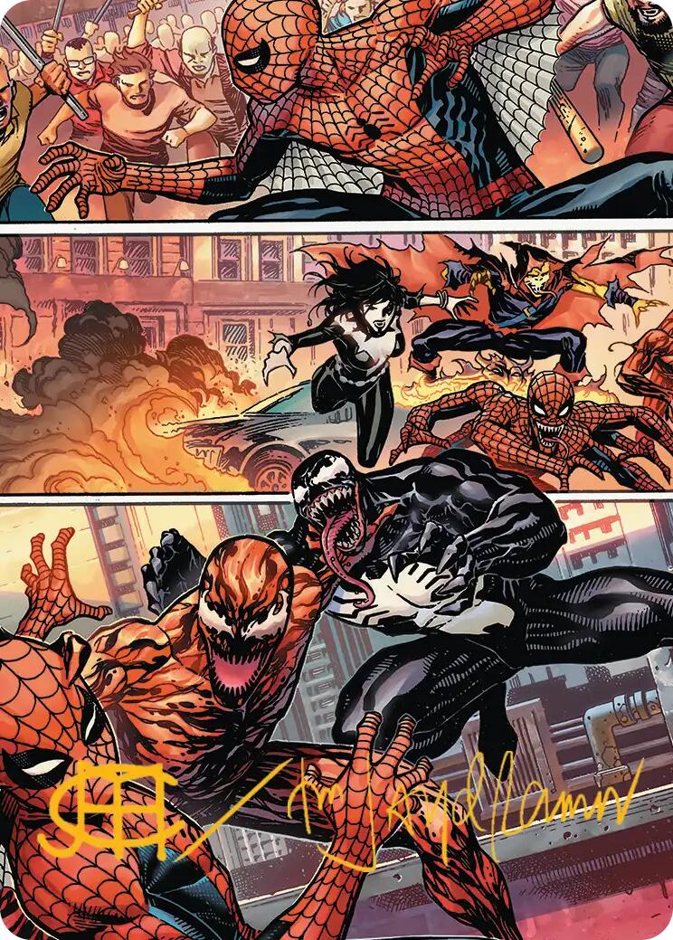 Maximum Carnage Art Card (Gold-Stamped Signature) [Marvel's Spider-Man Art Series] | Exor Games Summserside