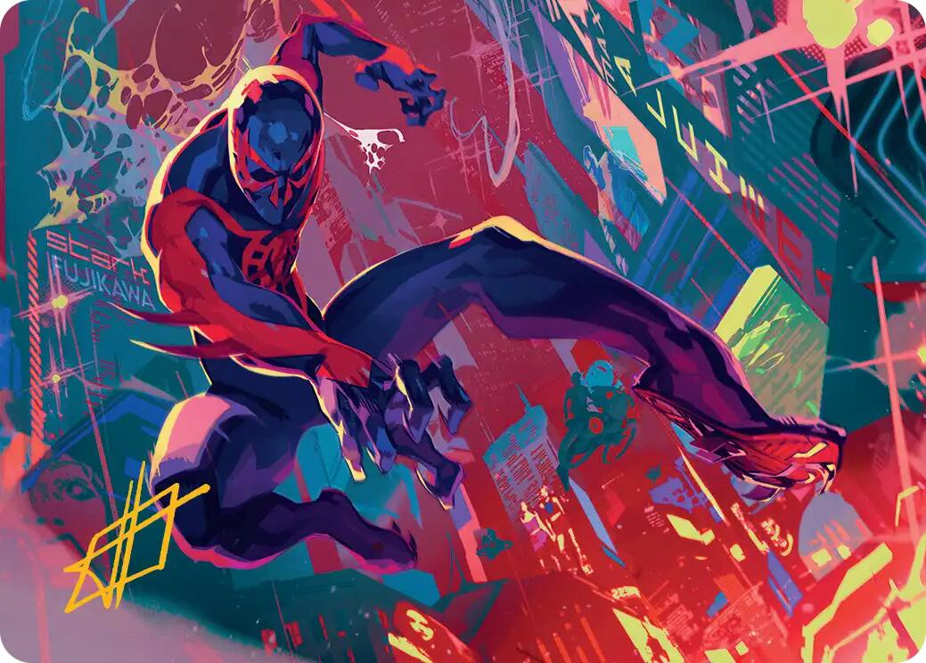 Spider-Man 2099 Art Card (Gold-Stamped Signature) [Marvel's Spider-Man Art Series] | Exor Games Summserside
