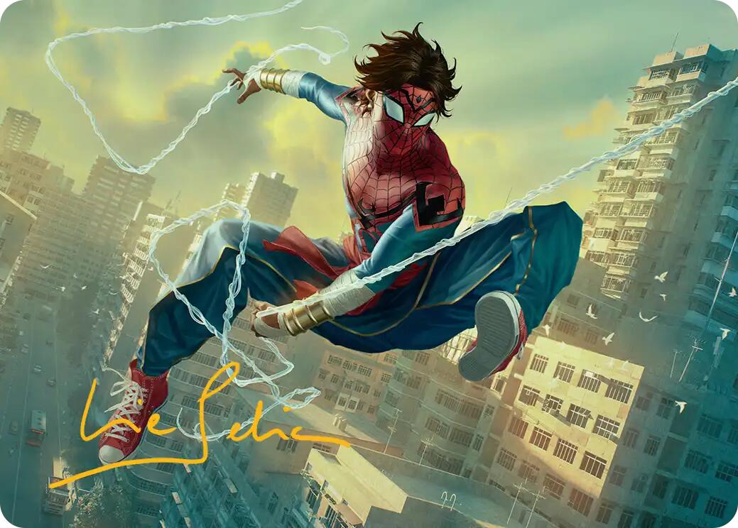 Spider-Man India Art Card (Gold-Stamped Signature) [Marvel's Spider-Man Art Series] | Exor Games Summserside