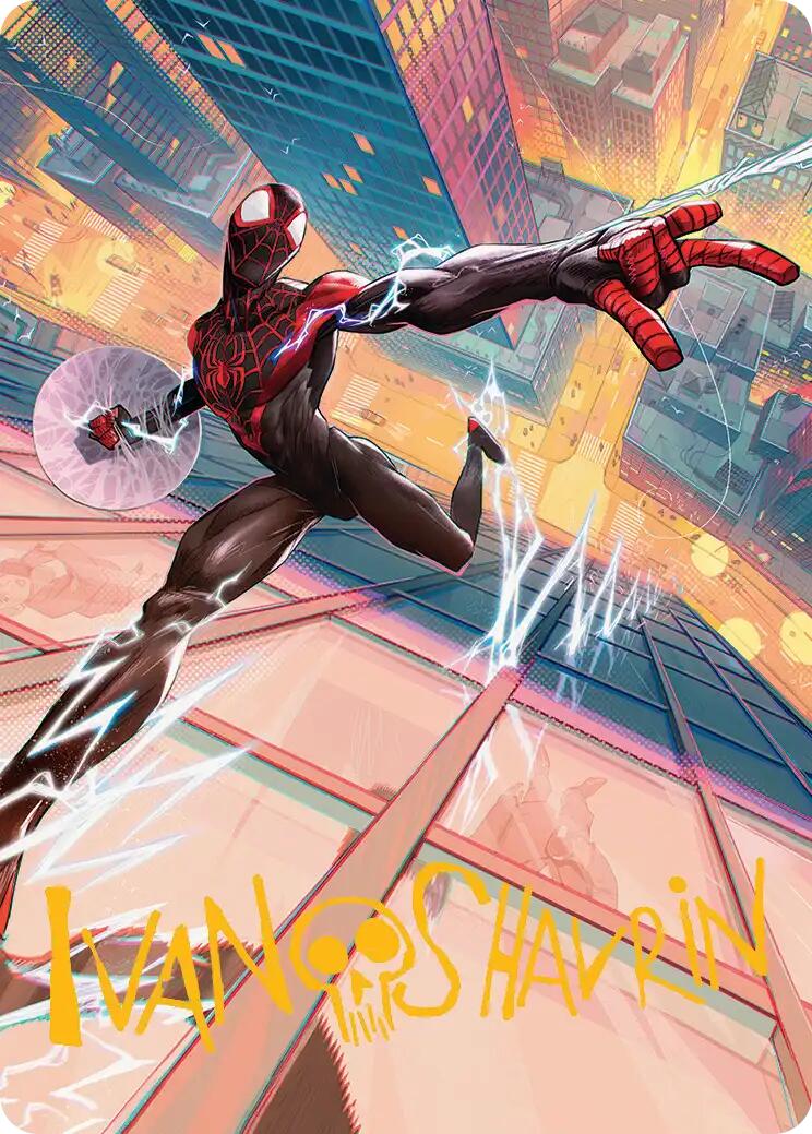 Ultimate Spider-Man Art Card (Gold-Stamped Signature) [Marvel's Spider-Man Art Series] | Exor Games Summserside