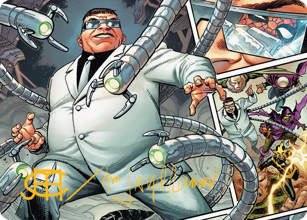 Doctor Octopus, Master Planner Art Card (48/54) (Gold-Stamped Signature) [Marvel's Spider-Man Art Series] | Exor Games Summserside