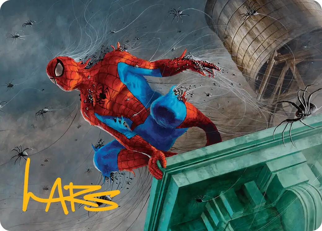 Spiders-Man, Heroic Horde Art Card (Gold-Stamped Signature) [Marvel's Spider-Man Art Series] | Exor Games Summserside