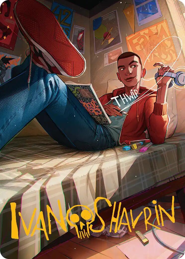 Miles Morales Art Card (Gold-Stamped Signature) [Marvel's Spider-Man Art Series] | Exor Games Summserside