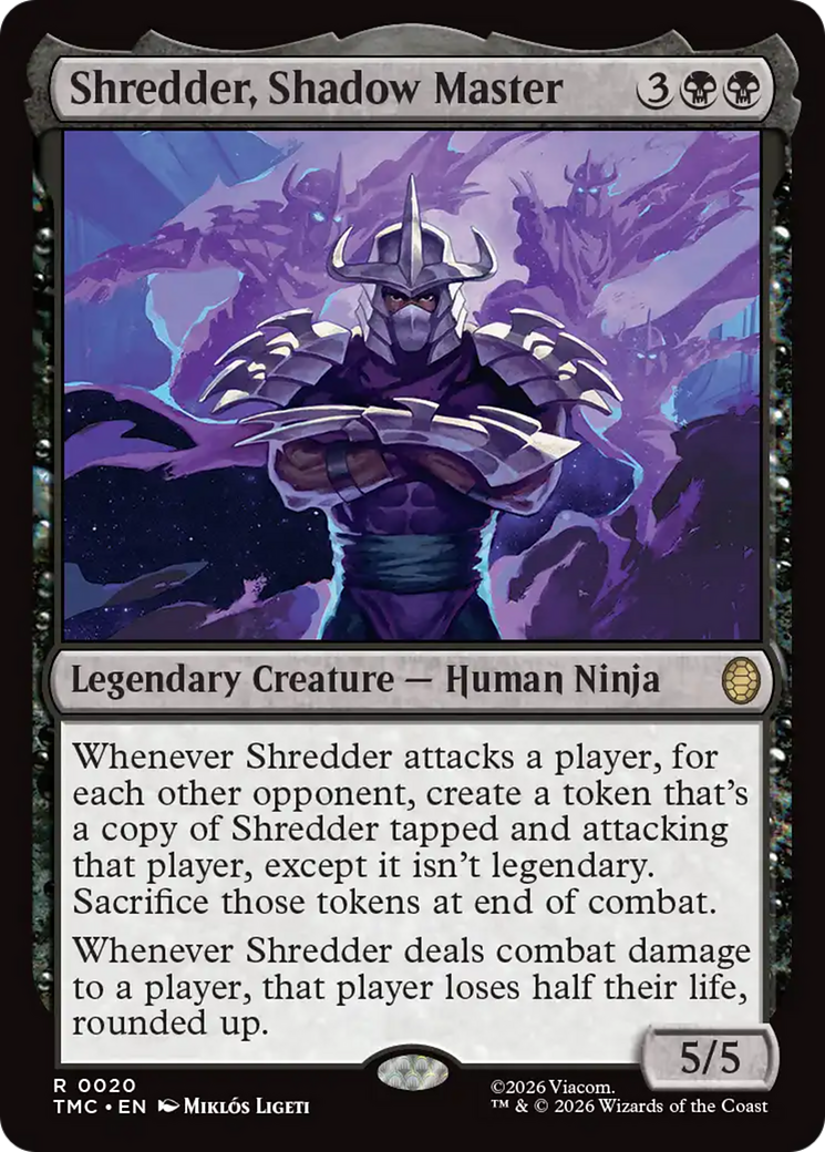 Shredder, Shadow Master [Teenage Mutant Ninja Turtles Commander] | Exor Games Summserside
