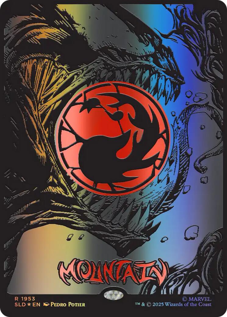 Mountain (1953) (Raised Foil) [Secret Lair Drop Series] | Exor Games Summserside