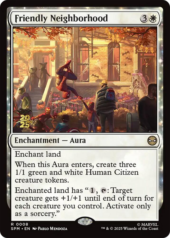Friendly Neighborhood [Marvel's Spider-Man Prerelease Promos] | Exor Games Summserside