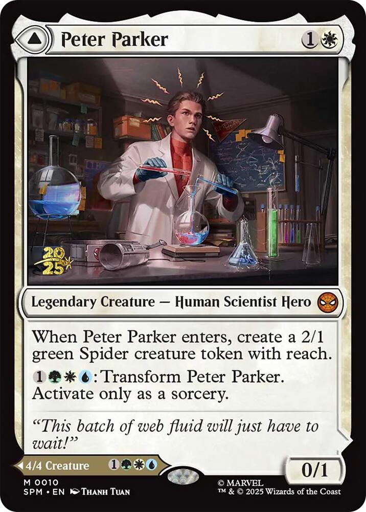 Peter Parker // Amazing Spider-Man [Marvel's Spider-Man Prerelease Promos] | Exor Games Summserside