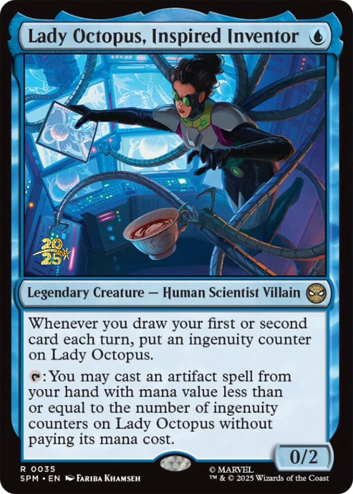 Lady Octopus, Inspired Inventor [Marvel's Spider-Man Prerelease Promos] | Exor Games Summserside
