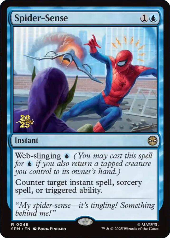 Spider-Sense [Marvel's Spider-Man Prerelease Promos] | Exor Games Summserside