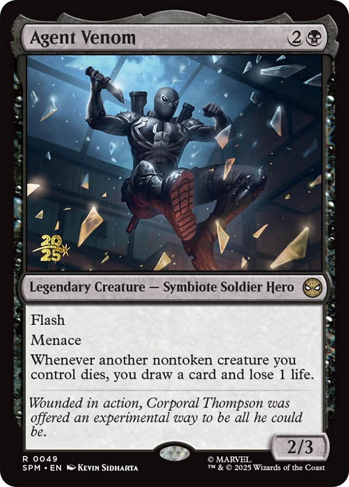 Agent Venom [Marvel's Spider-Man Prerelease Promos] | Exor Games Summserside