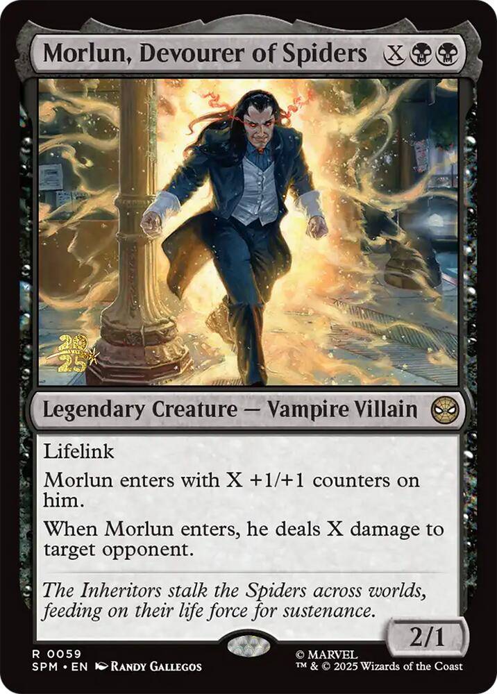 Morlun, Devourer of Spiders [Marvel's Spider-Man Prerelease Promos] | Exor Games Summserside